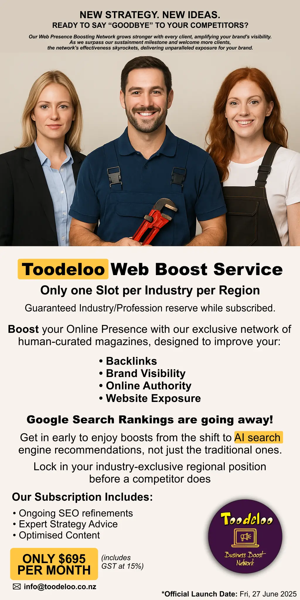 Promotion for Brand Awareness Service